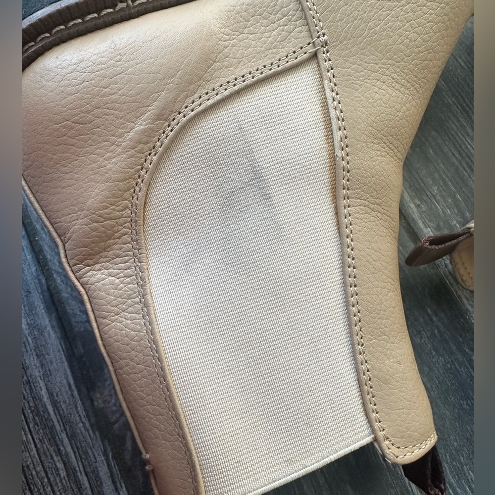 Sam Edelman Laguna Chelsea Boot in neutral beige size 6.5 - Picture 17 of 17